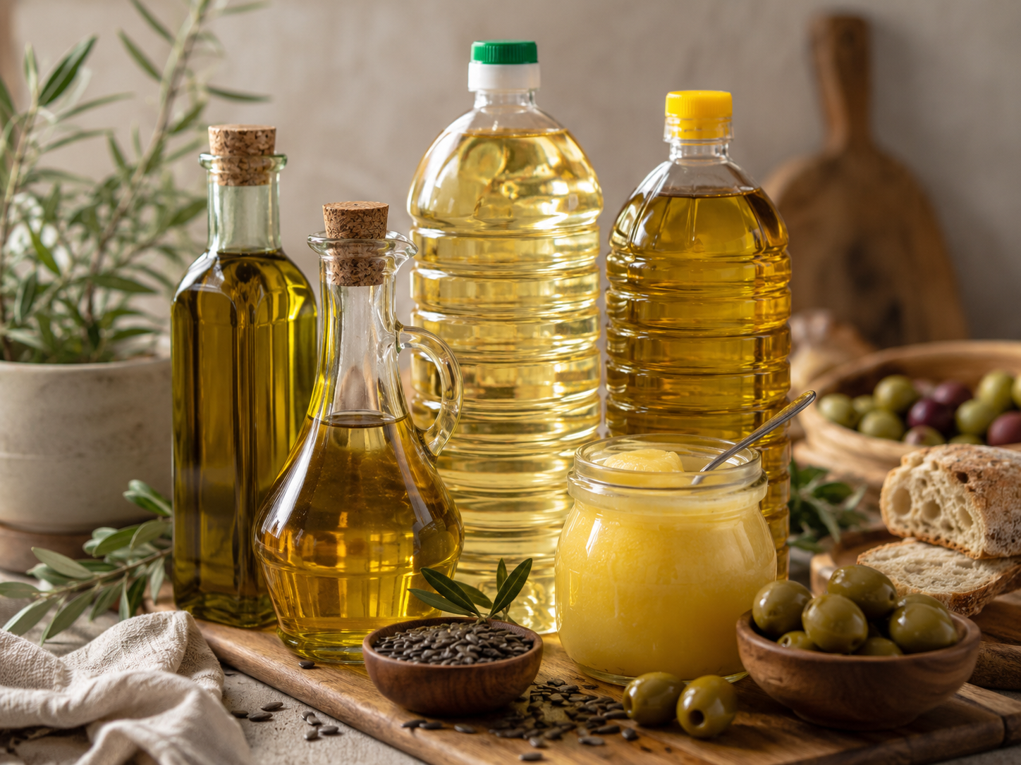 Oils and ghee